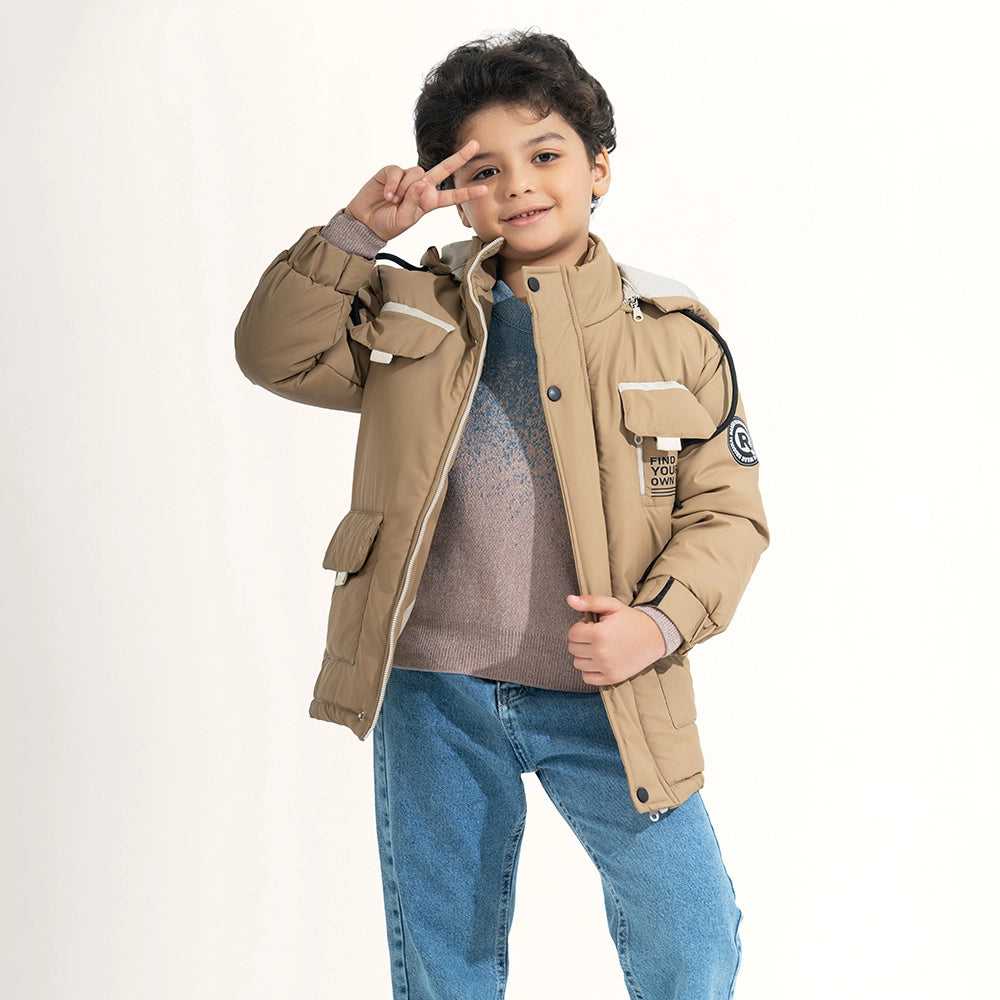 Utility Cargo Pocket Parka Jacket