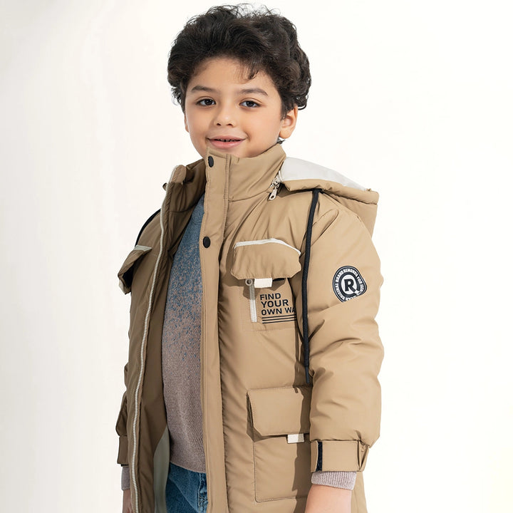 Utility Cargo Pocket Parka Jacket