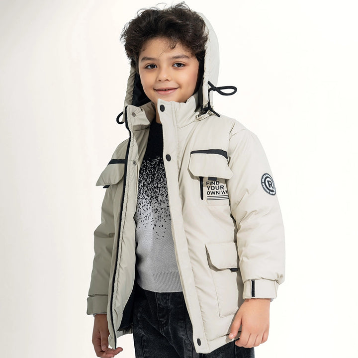 Utility Cargo Pocket Parka Jacket