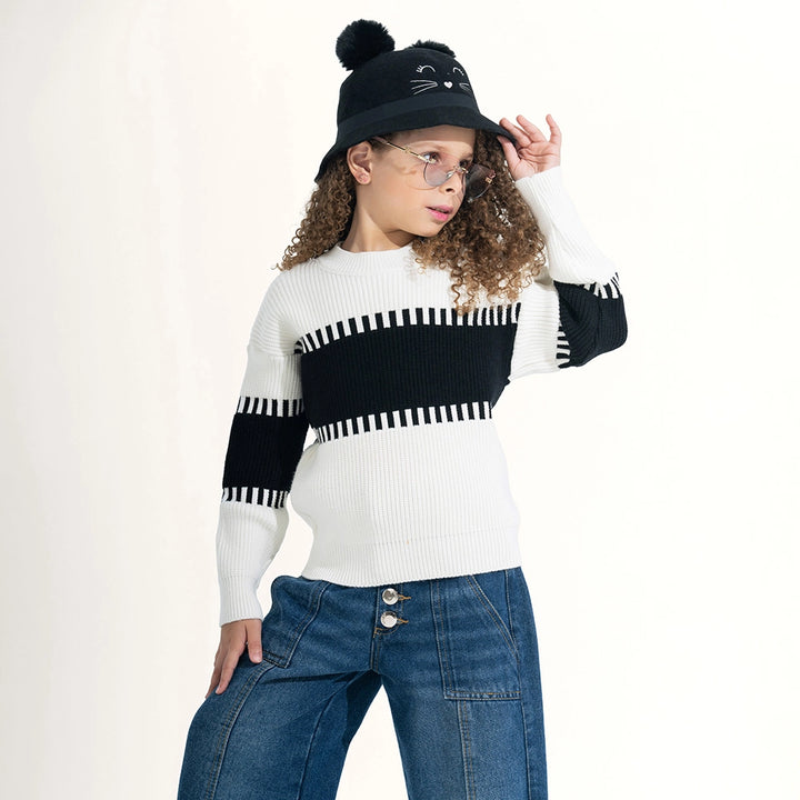 Color Blocked Pullover