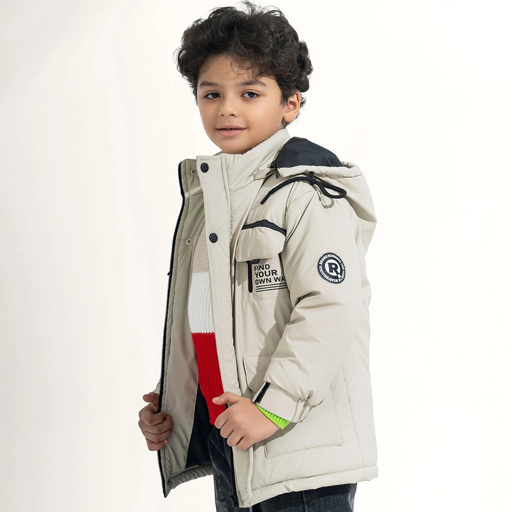 Utility Cargo Pocket Parka Jacket