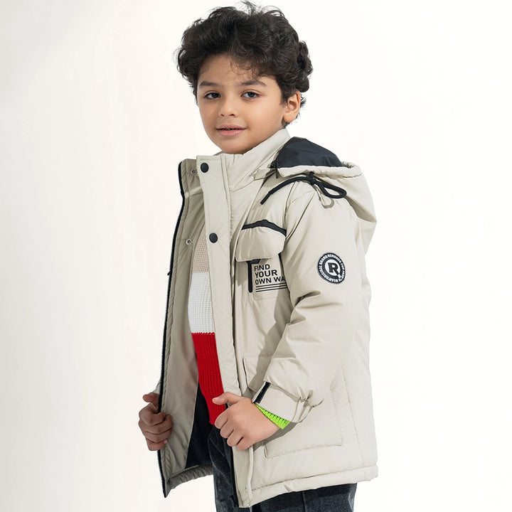 Utility Cargo Pocket Parka Jacket