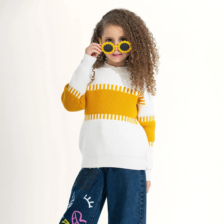 Color Blocked Pullover