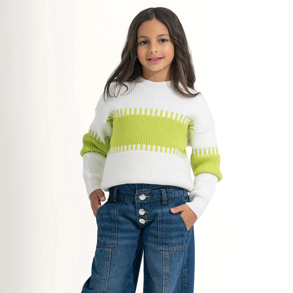 Color Blocked Pullover