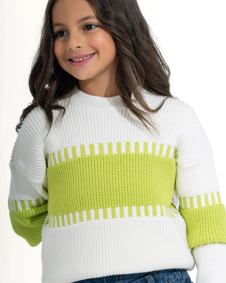 Color Blocked Pullover