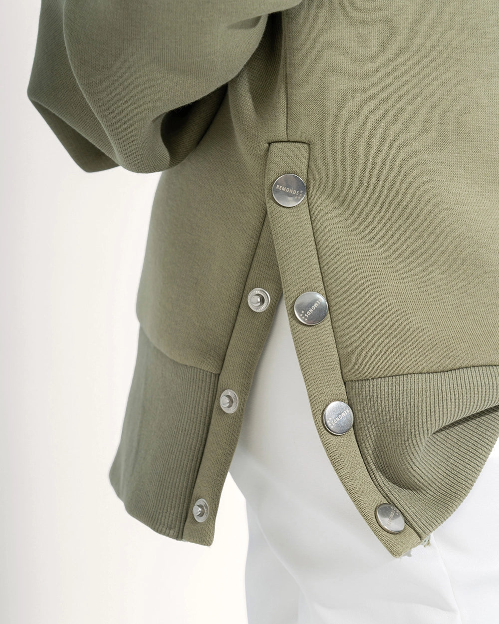 Oversized Split Hem Sweatshirt