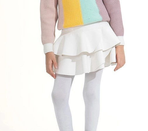 Ruffled Tiered Mini Skirt