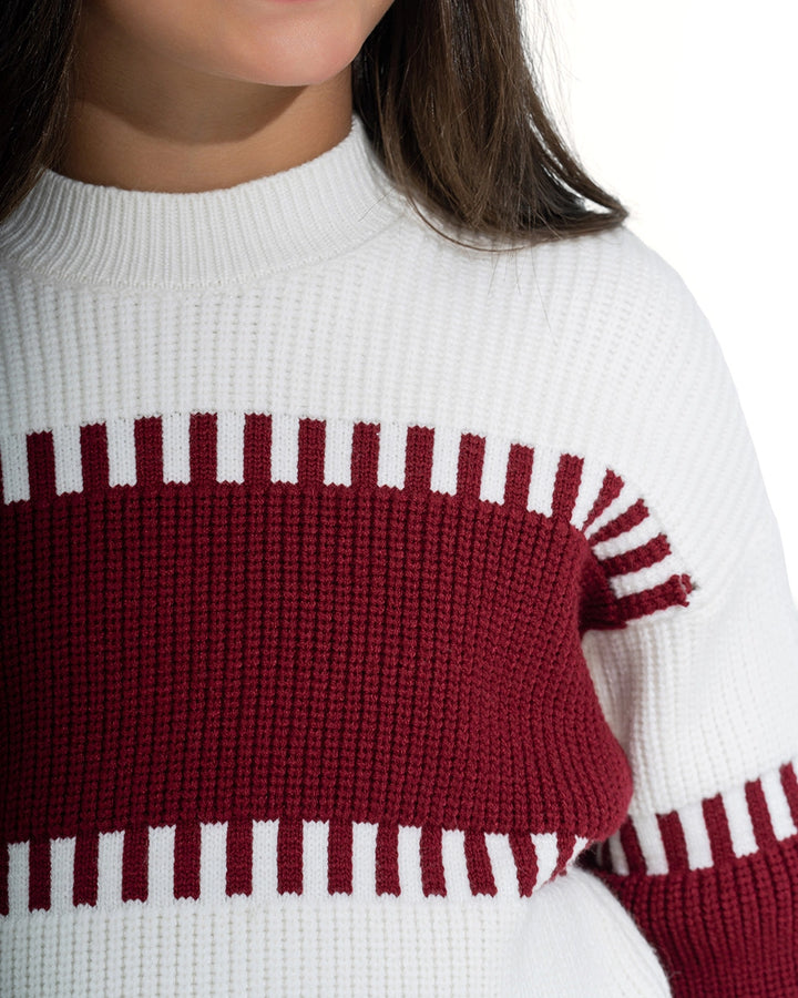 Color Blocked Pullover