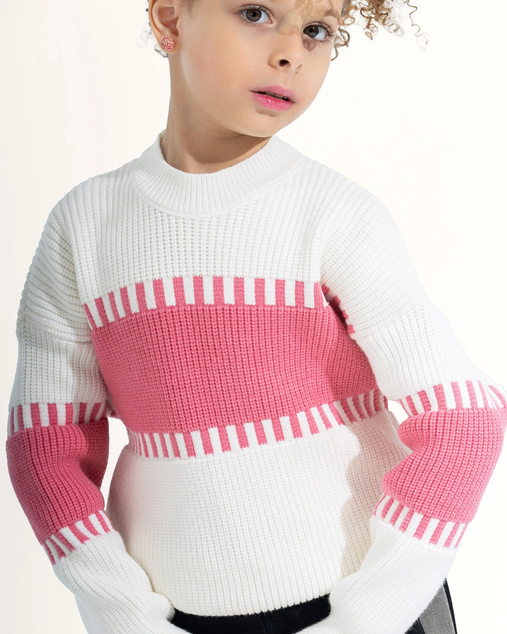 Color Blocked Pullover