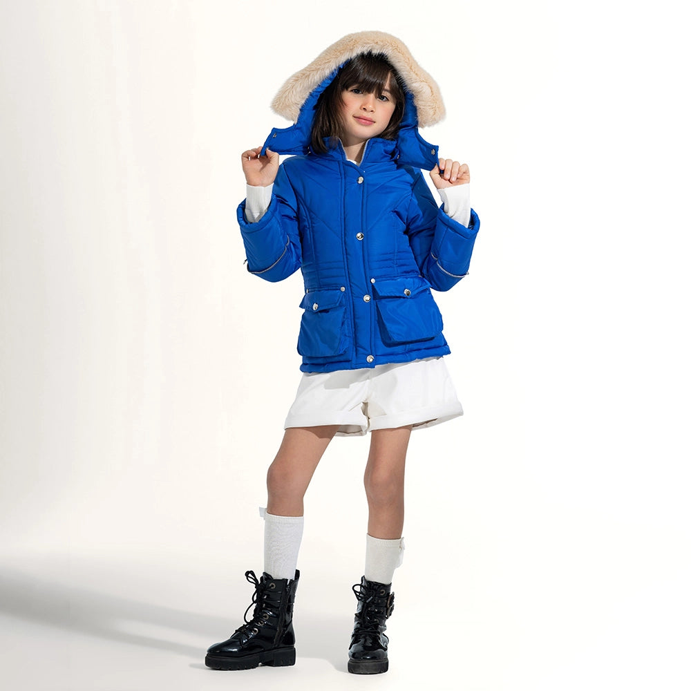 Little Trendsetter Hooded Jacket