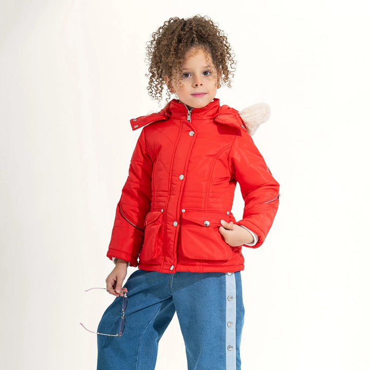 Little Trendsetter Hooded Jacket