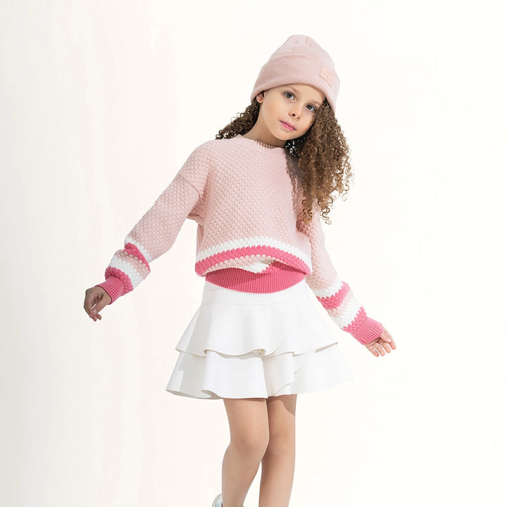 Bubble Stitch pullover