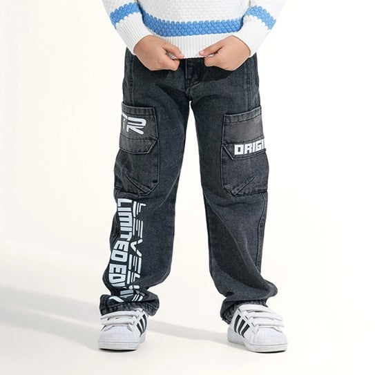 Original Script Cargo Jeans