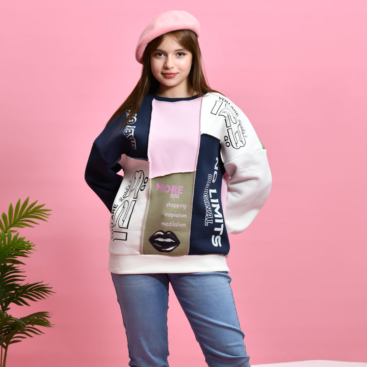 Color-Block Mosaic Sw Shirt