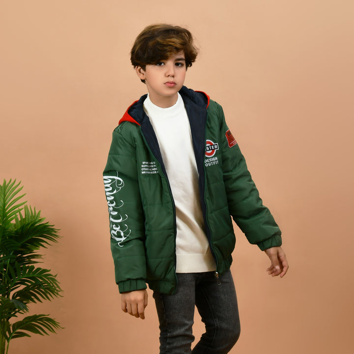 Twin-Look Hoodie Jacket