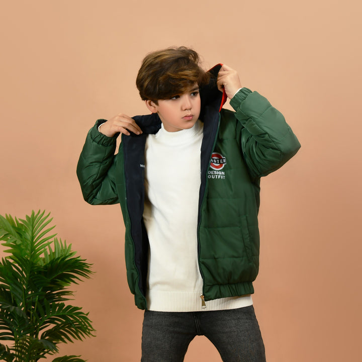 Twin-Look Hoodie Jacket