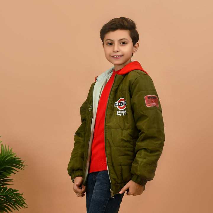 Twin-Look Hoodie Jacket