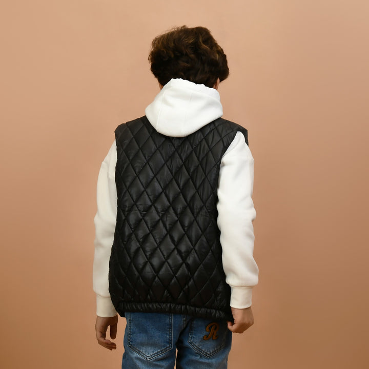 Diamond Quilted Puffer Vest
