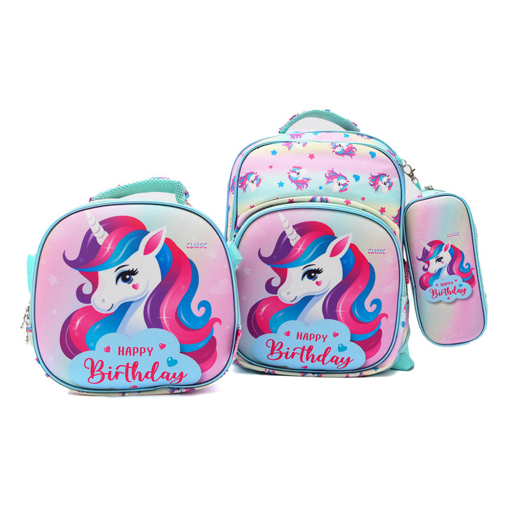 Unicorn 3PCS Backpack