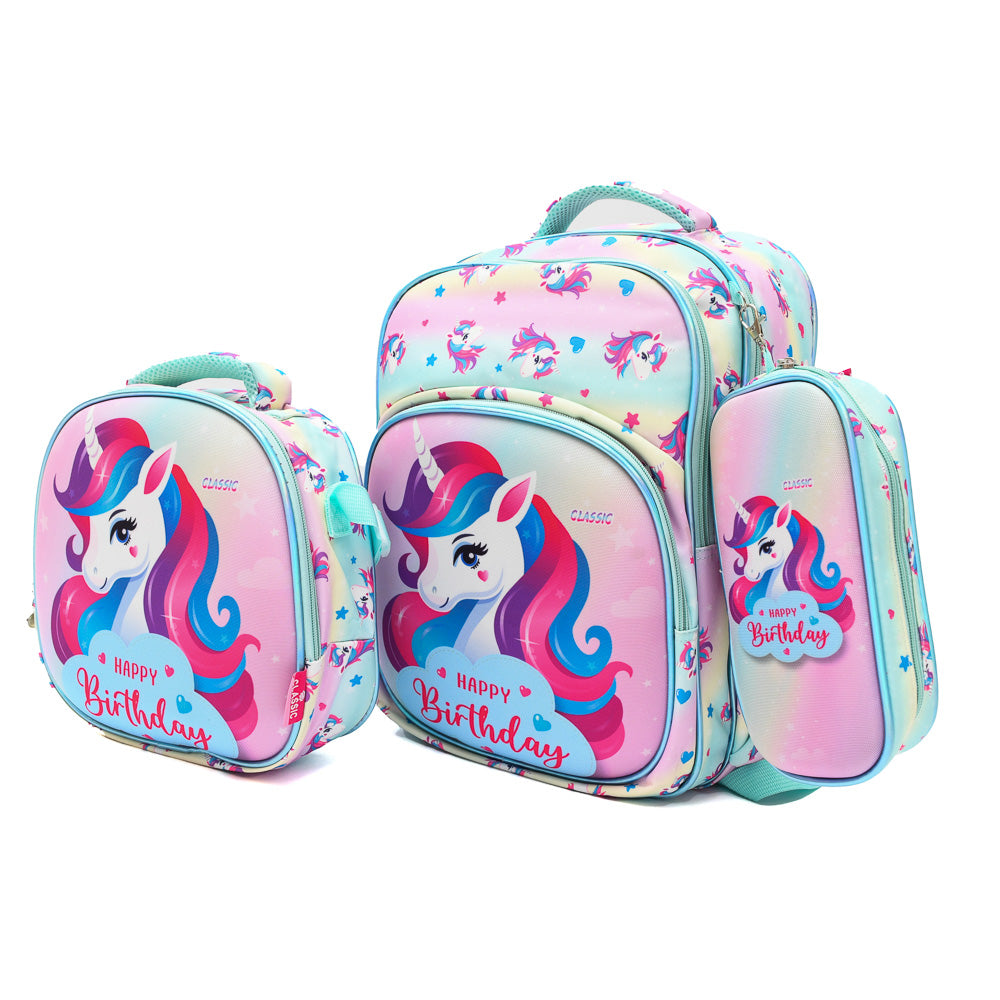 Unicorn 3PCS Backpack