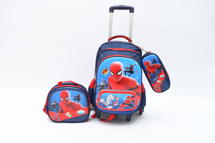 Spider-Man Trolley Bag 3PCS