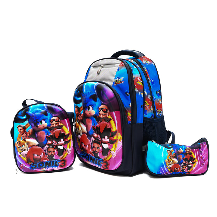 Sonic Adventure 3PCS Backpack