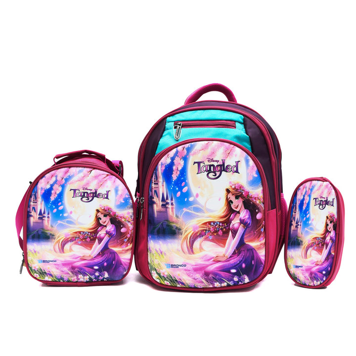 Set Tangled  3PCS Backpack