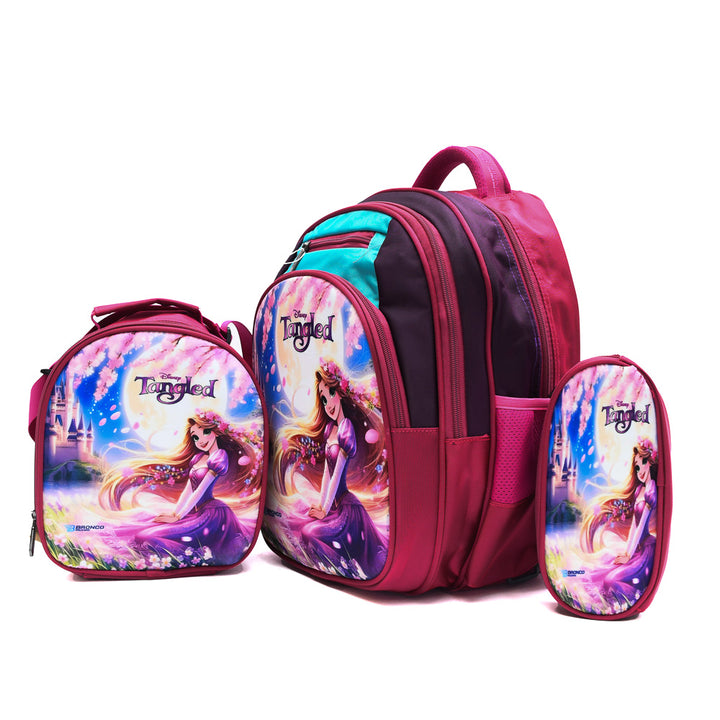 Set Tangled  3PCS Backpack