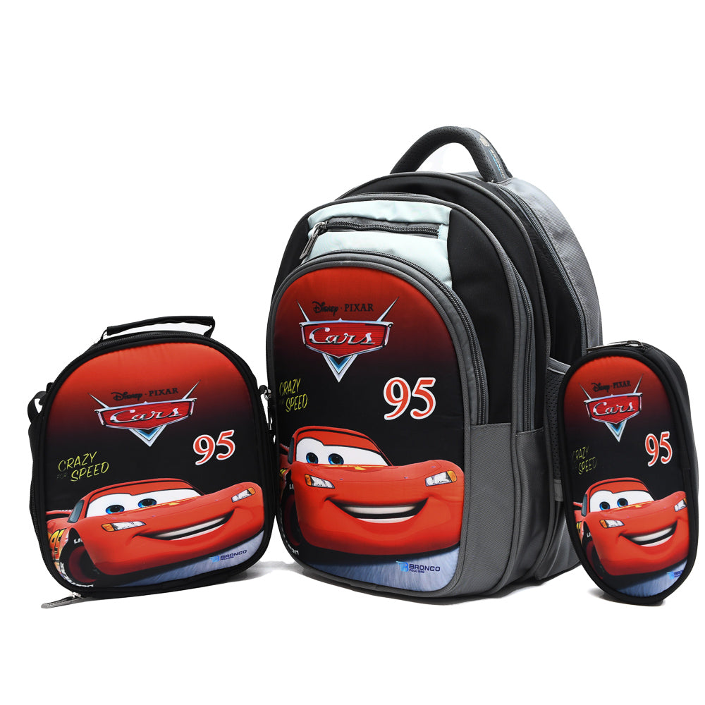 Set Crazy For Speed 3PCS Backpack