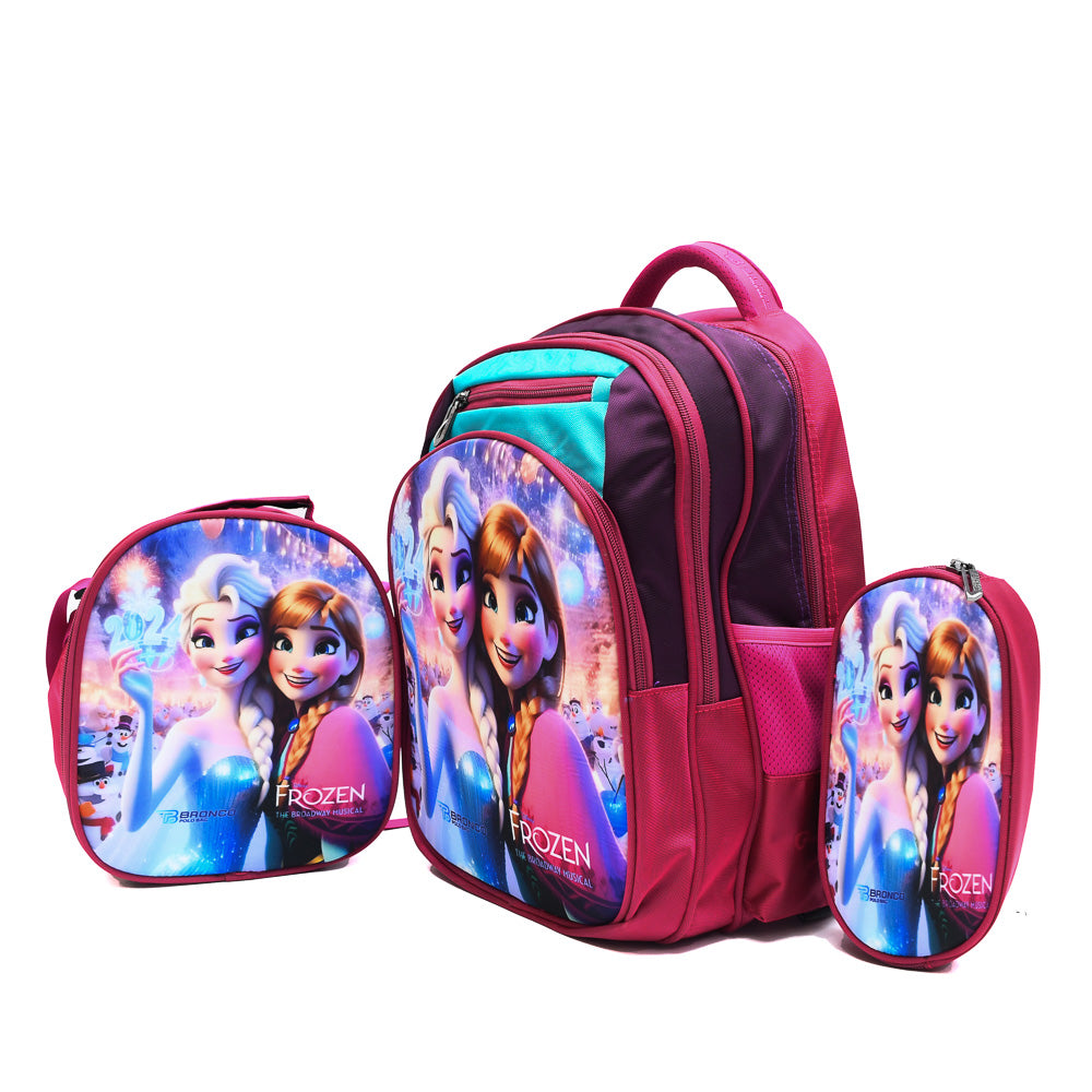 Set Frozen 3PCS Backpack