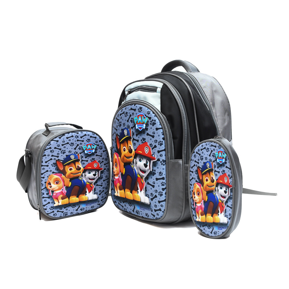 Set Paw Patrol 3PCS Backpack