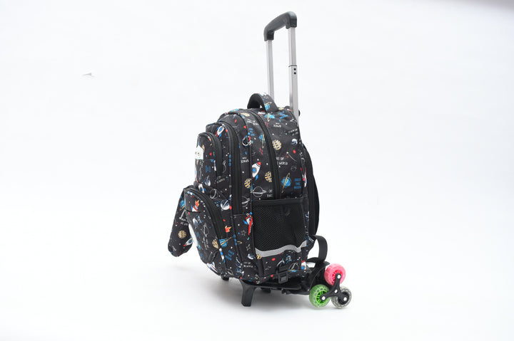 Planets Trolley Bag With A Pencil Case