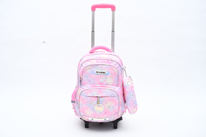 Unicorn Trolley Bag With A Pencil Case