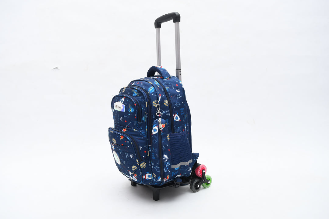 Planets Trolley Bag With A Pencil Case