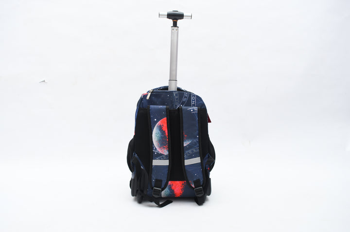 Fantastic Galaxy Trolley Bag With A Pencil Case