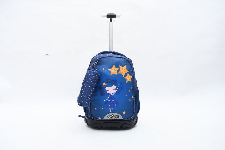 Star Girl Trolley Bag With A Pencil Case