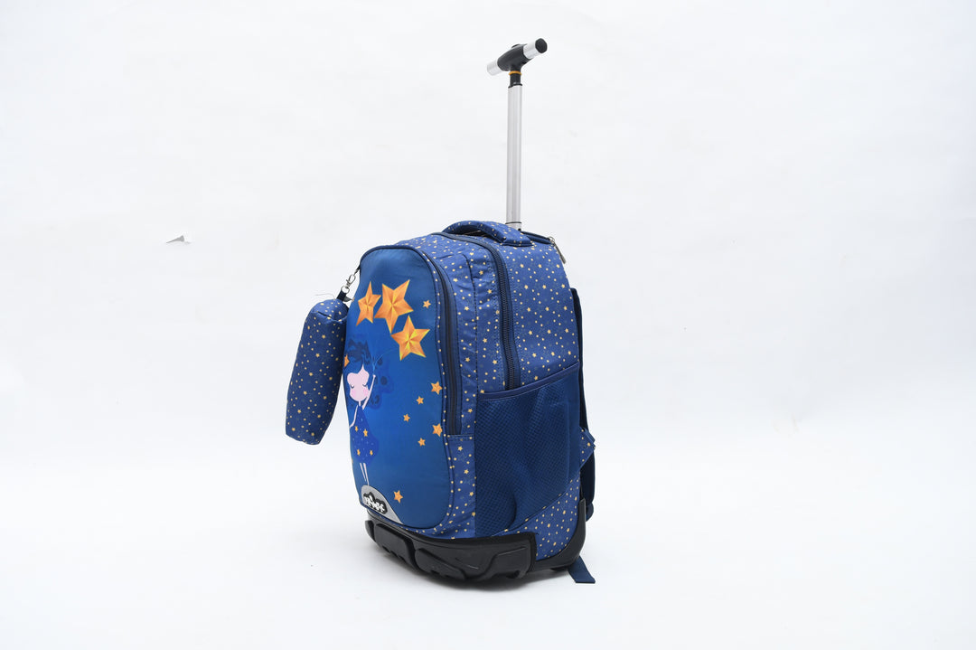 Star Girl Trolley Bag With A Pencil Case