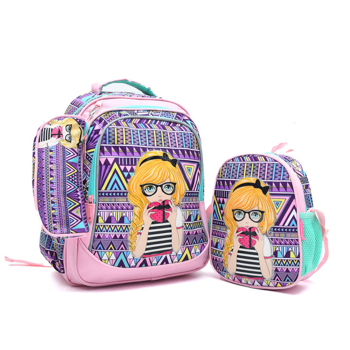Set Funky Girl Vibes 3PCS Backpack