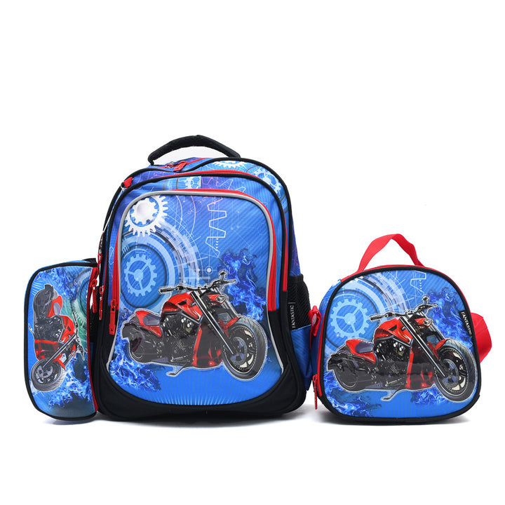 Set Moto Racer 3PCS Backpack
