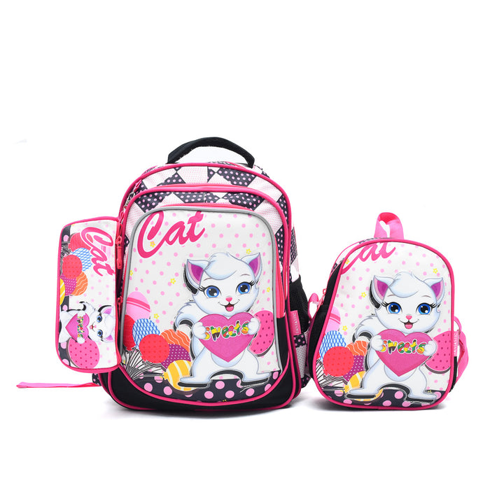 Set Cat 3PCS Backpack