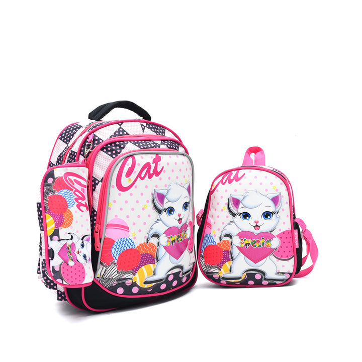 Set Cat 3PCS Backpack