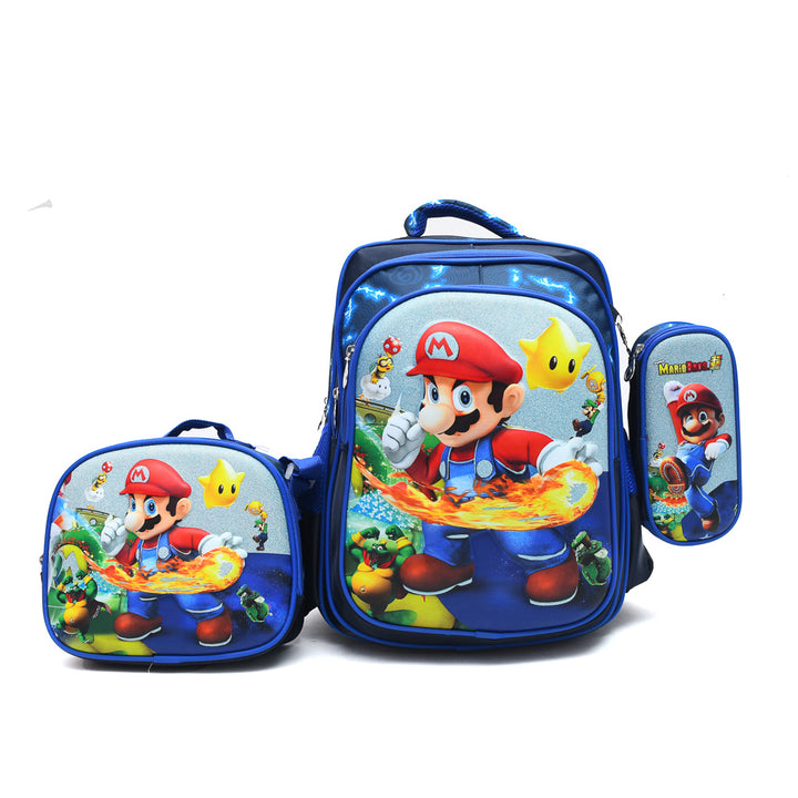 Set Mario Bros  3PCS Backpack