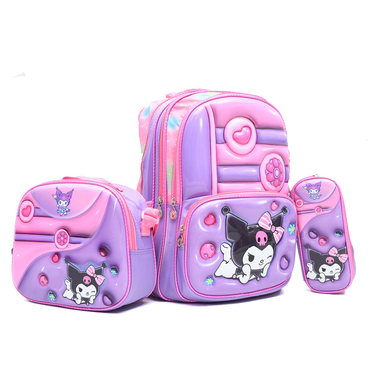 Set Kuromi 3PCS Backpack