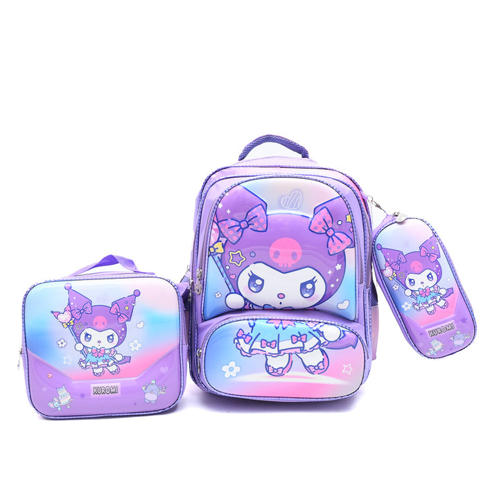 Set Kuromi 3PCS Backpack