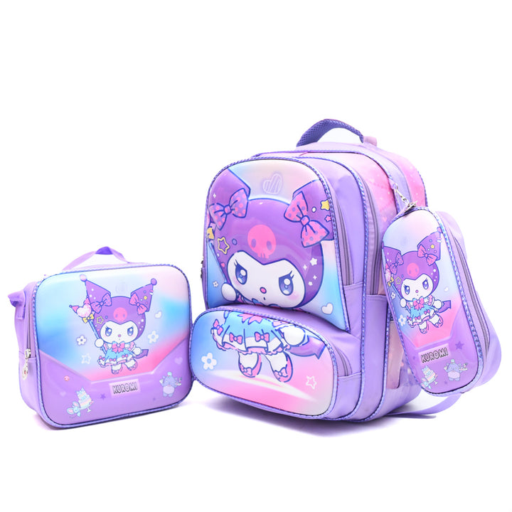 Set Kuromi 3PCS Backpack