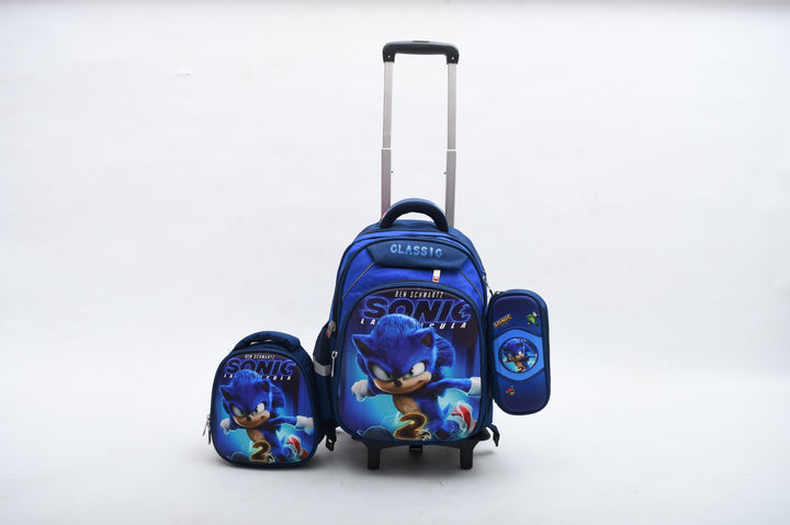 Sonic Hero Trolley Bag 3PCS