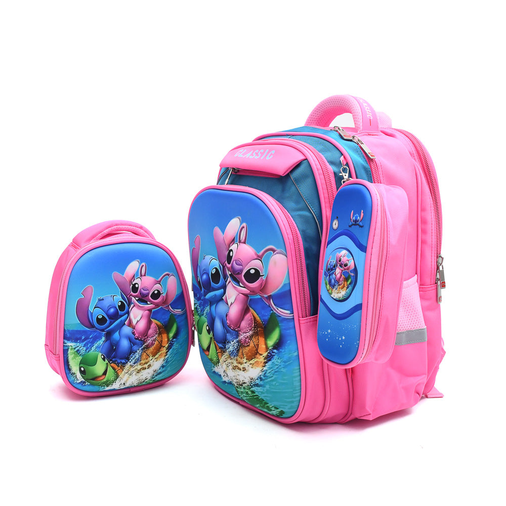 Set Stitch 3PCS Backpack