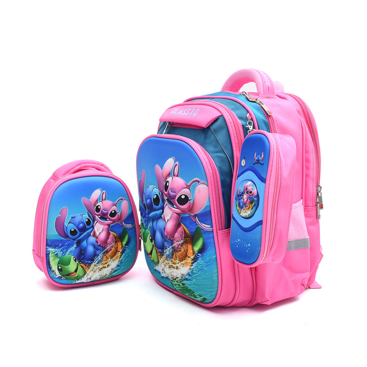 Set Stitch 3PCS Backpack