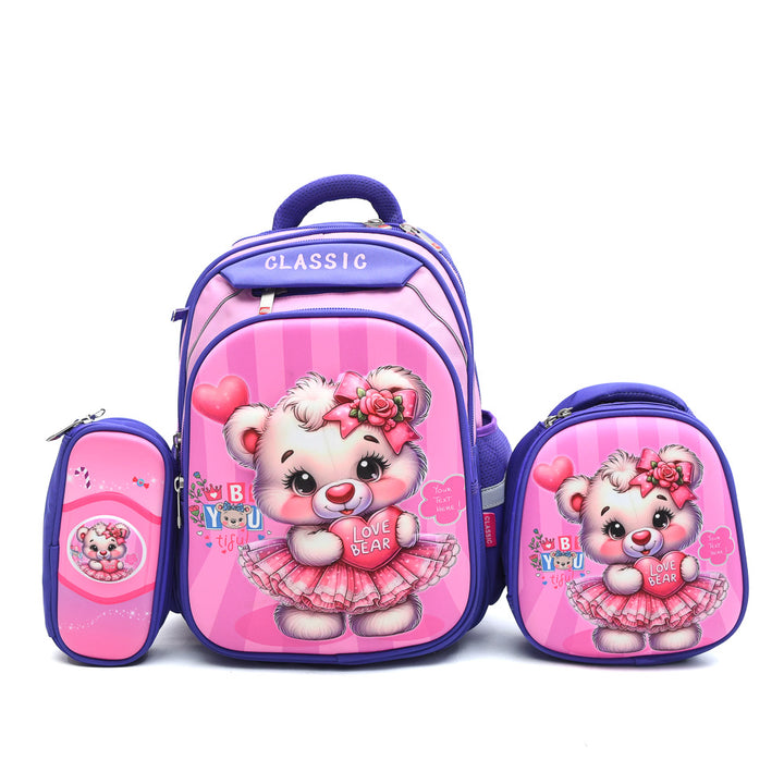 Set Love Bear 3PCS Backpack
