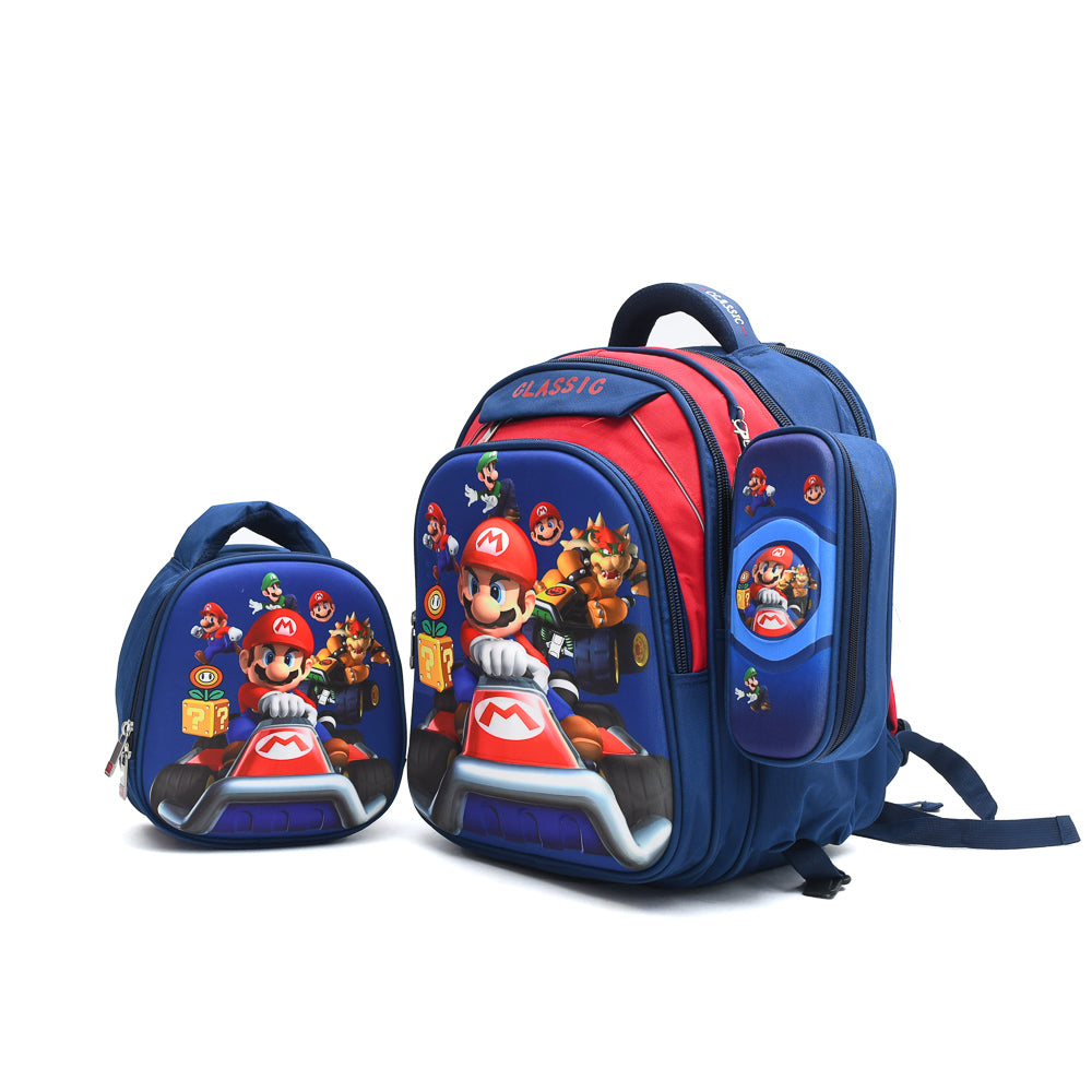 Set Super-Mario 3PCS Backpack
